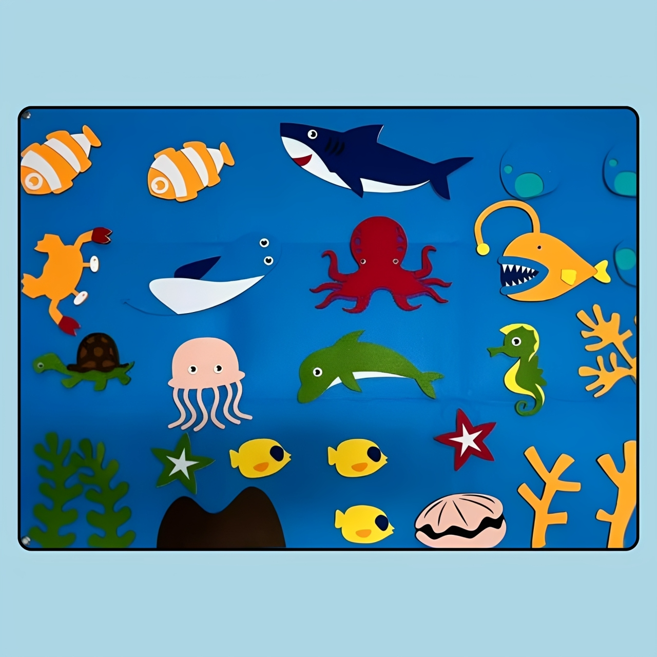 Montessori Learning Felt Board - Explore Imaginative Worlds!