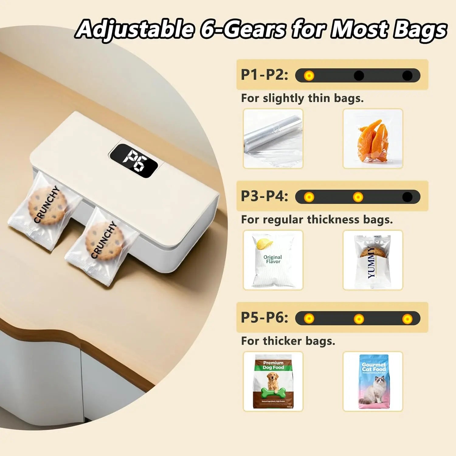 ⚡Rechargeable 2-in-1 Mini Bag Sealer with Cutter