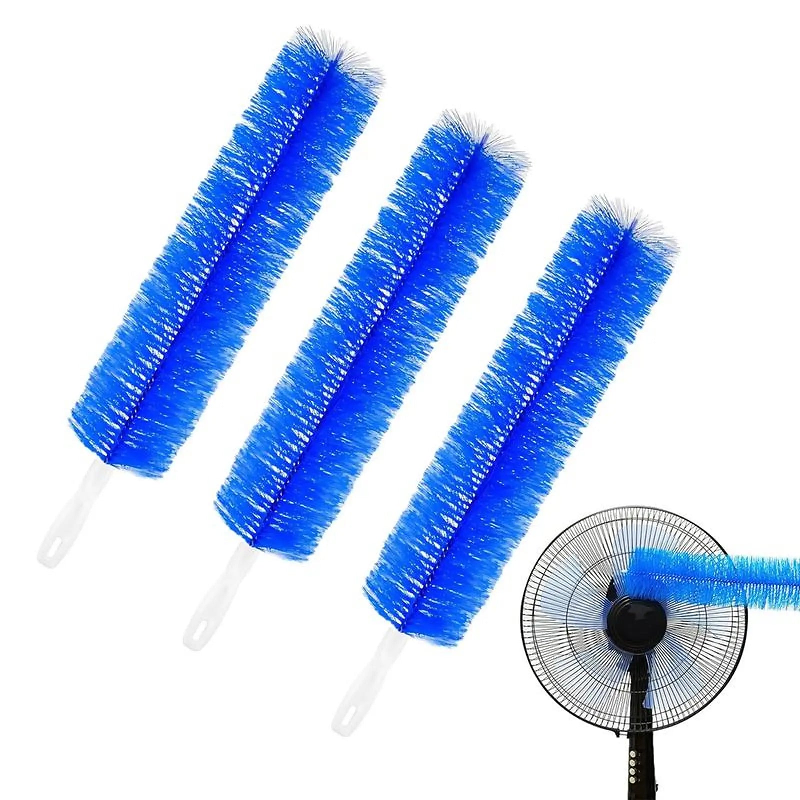 Bendable Microfiber Head,Reusable Dust Remover,Fan Cleaner Brush,Duster,Cleaner Brush,Washable,ldeal for Ceiling Fan Blades,Curtains,Air Vents,Cars Et.