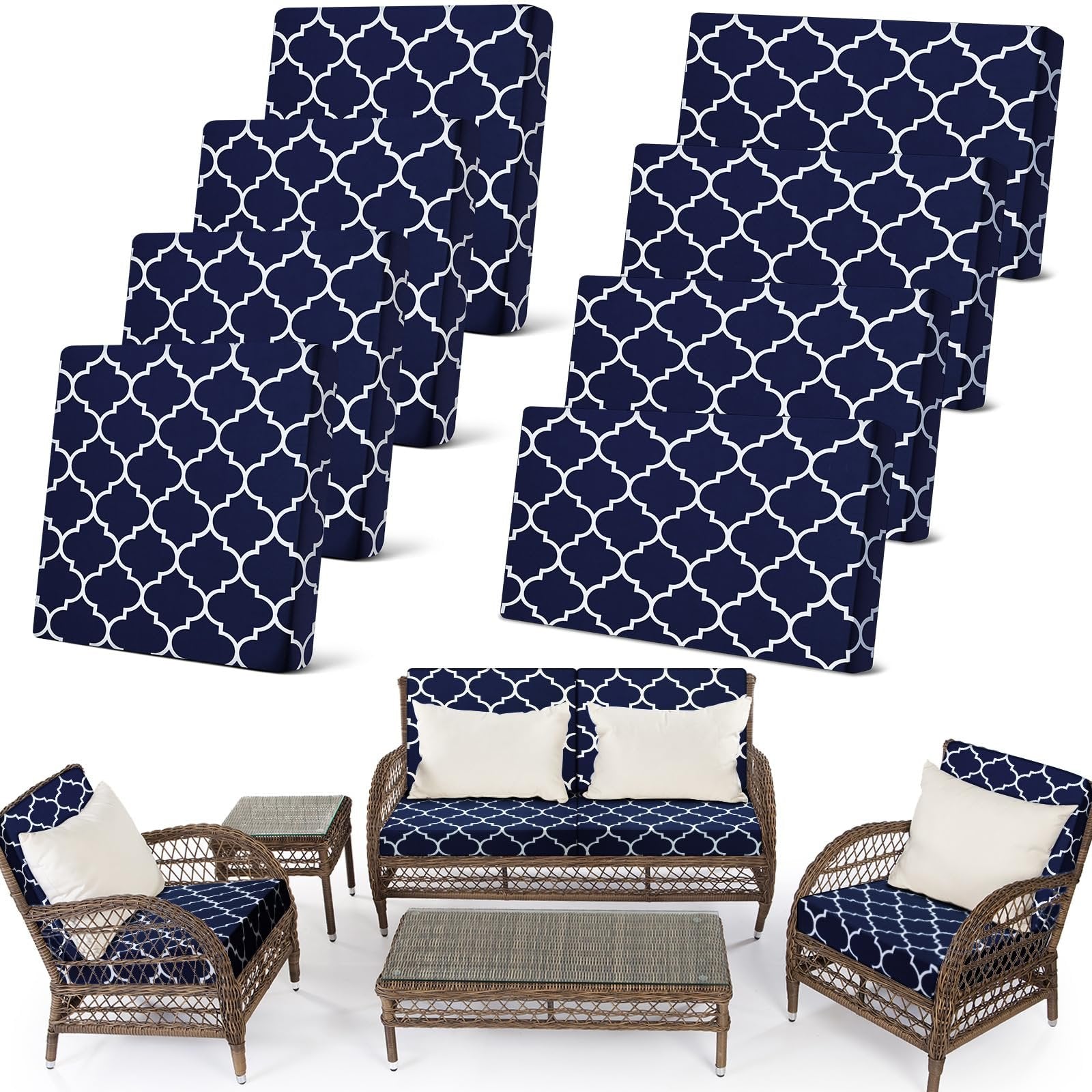 Outdoor Patio Sofa Cushion Covers 🛋️