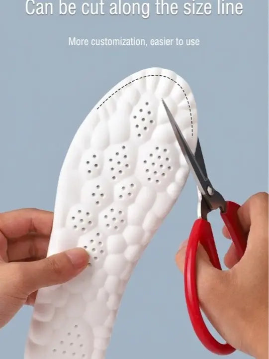 👟4D Cloud Insoles for Men & Women - Anti-Fatigue & Shock Absorption