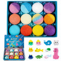 🛁Free Shipping🐣Bath Bombs For Kids – 12 Pack With Surprise Toys Inside, Easter Basket Stuffers