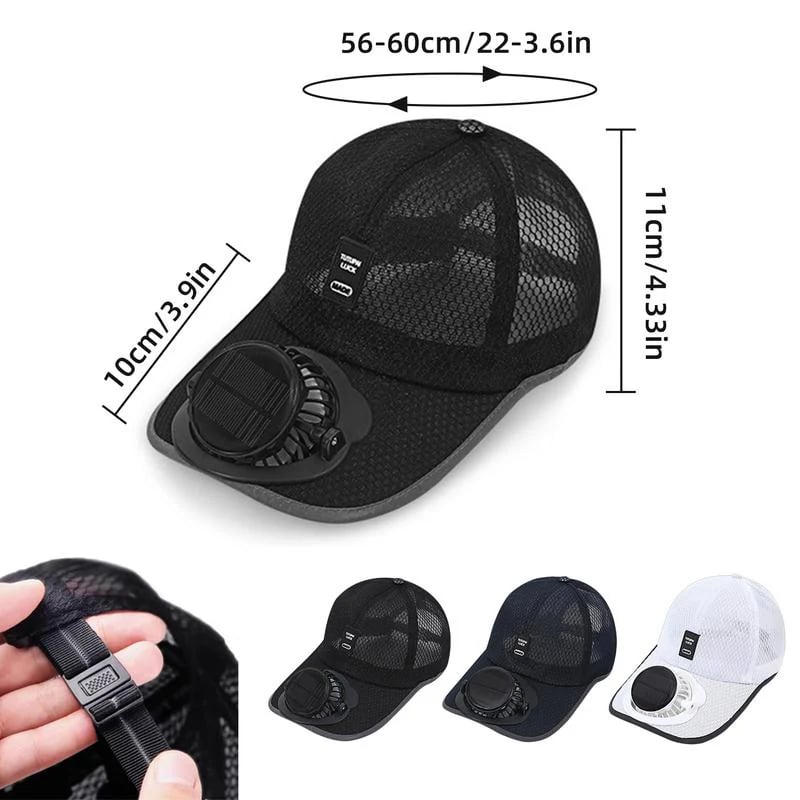 🧢Stay Cool Under the Sun — Without Holding a Fan