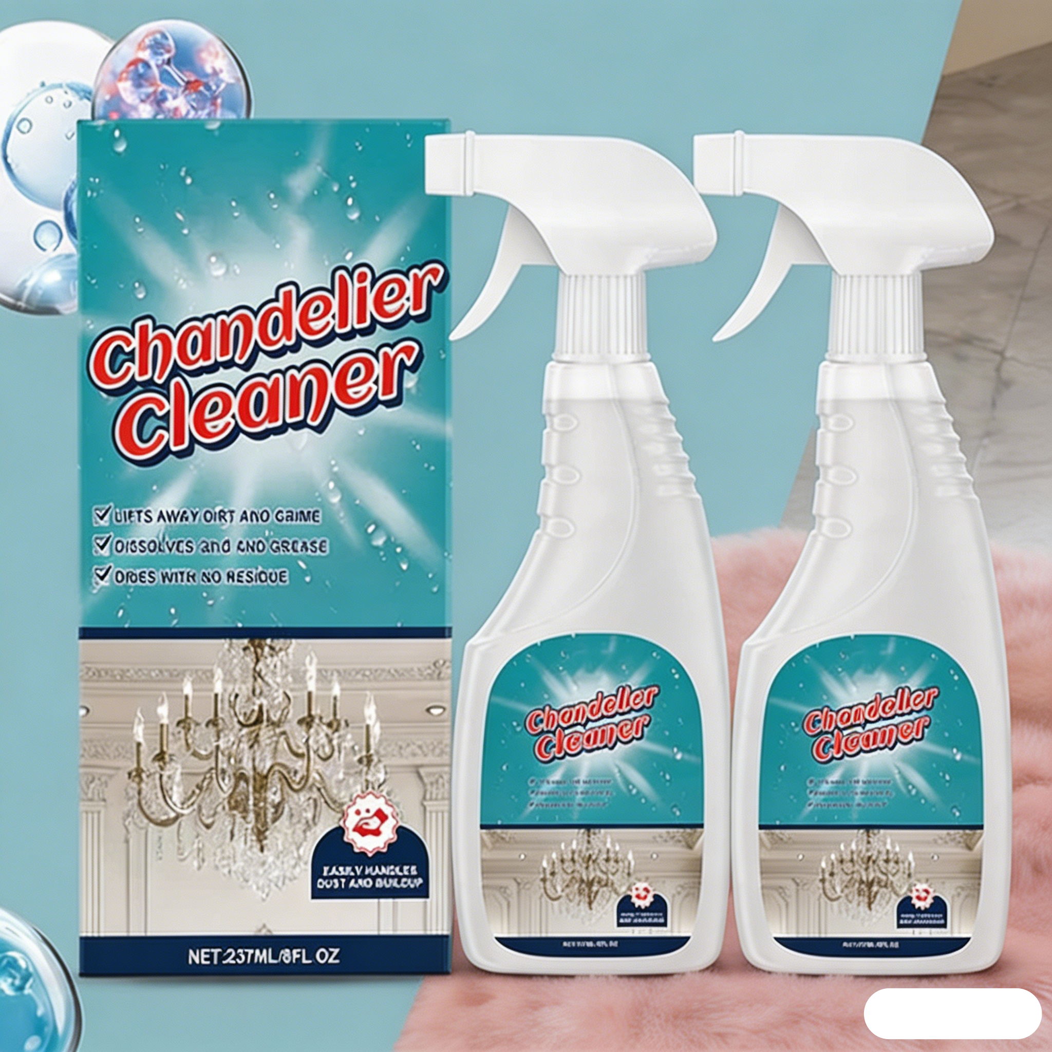 Chandelier Cleaning & Care Spray (237 ml /8 fl oz )