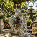 🦅250th Anniversary Commemorative Liquor Bottle, Hawk Whiskey Display Bottle