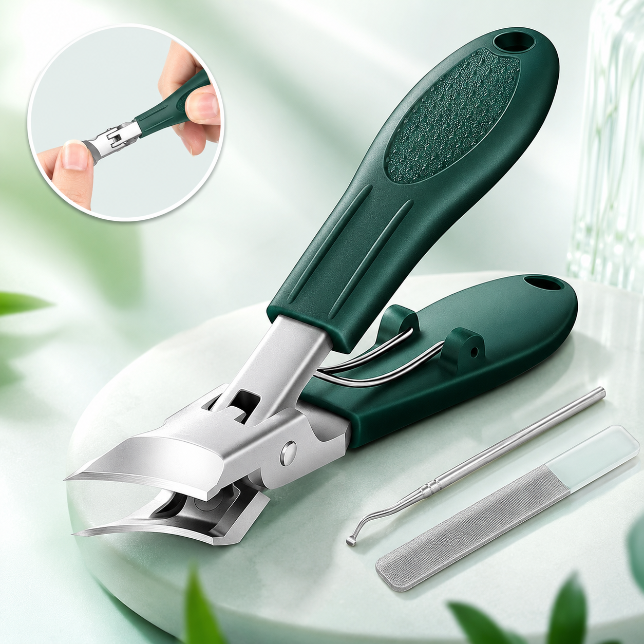 3-Piece Sets of Eagle Beak Beveled Nails Clippers