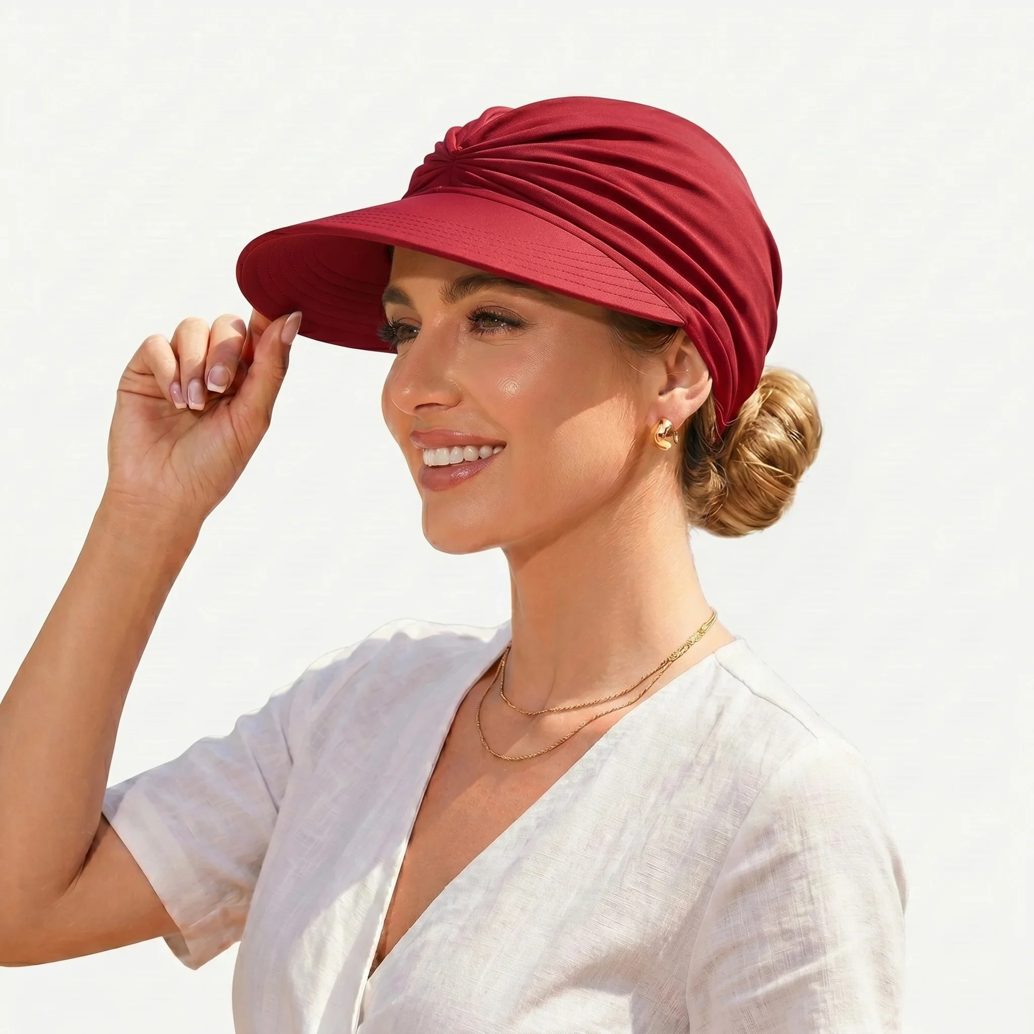 🔥Last Day 50% OFF - Wide Brim UV Protection Sun Visor Hats