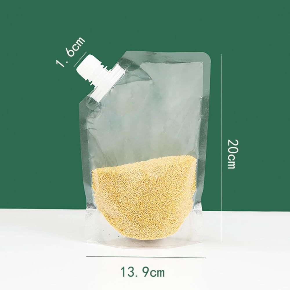 🌾Reusable Airtight Grain Storage Bags | Keep Your Food Fresh & Pantry Neat🔒
