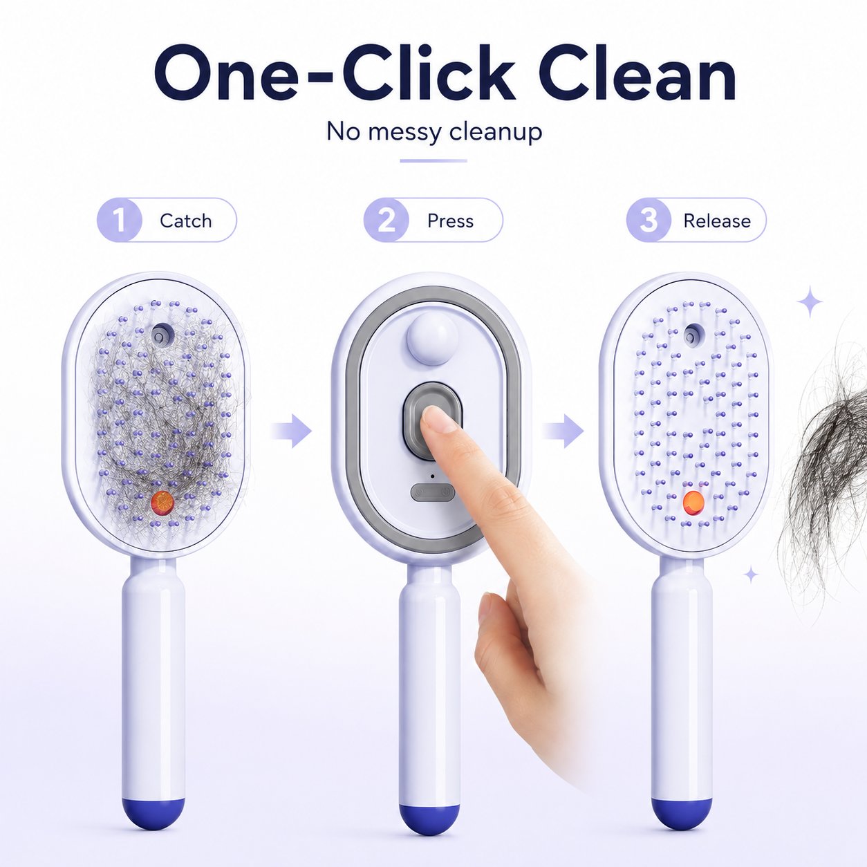 3-in-1 Scalp Spa: Red Light & Misting Detangler