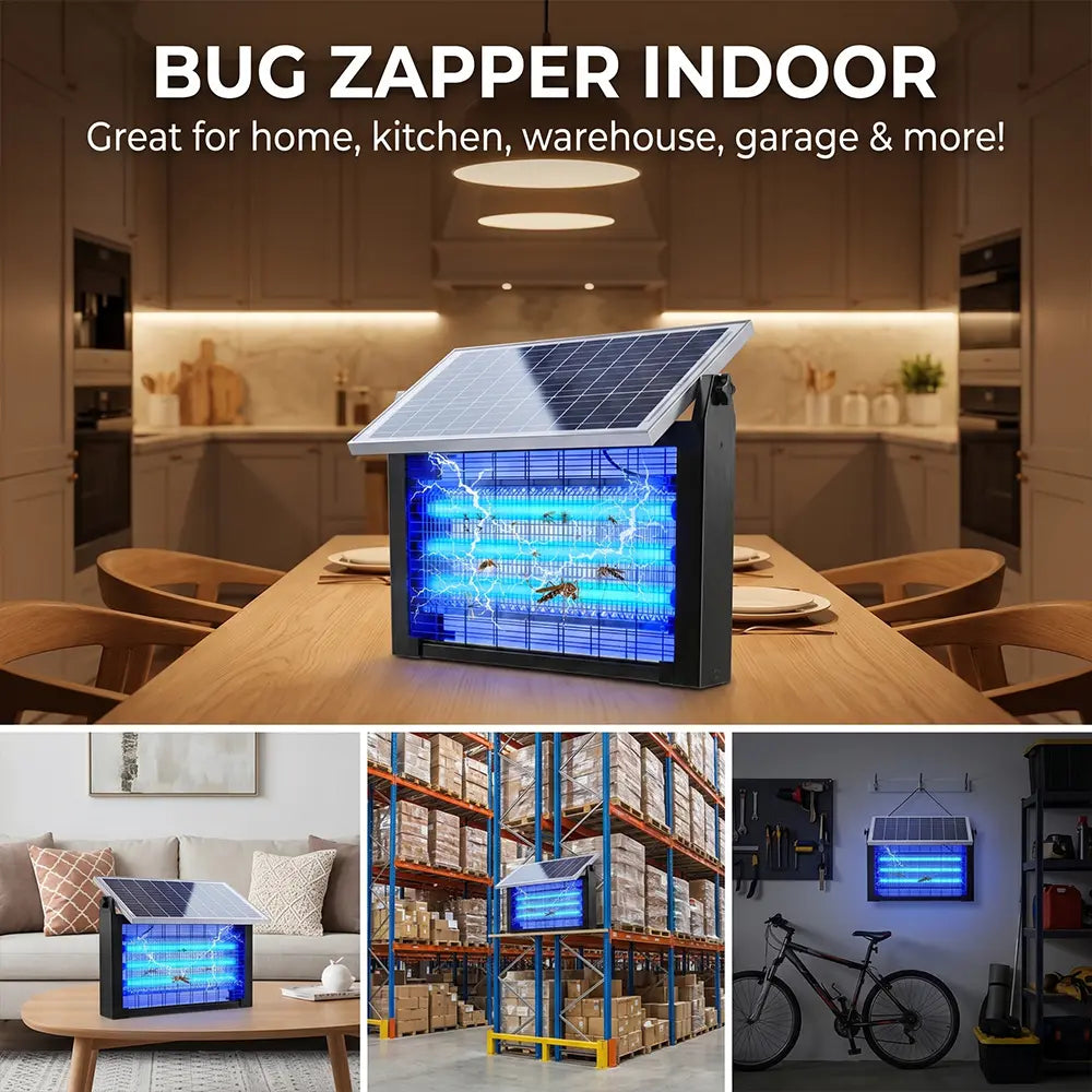 🦟Solar Mosquito Zapper – Eco-Friendly &amp; High-Efficient