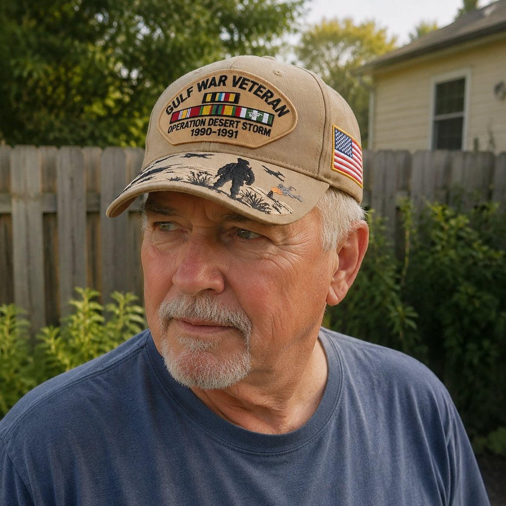 🇺🇸 Last Day Promo: 70% OFF 🎖️ - Gulf War Veteran Tribute Cap