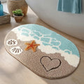 🔥HOT SALE 49% OFF - Ocean-Inspired Premium Microfiber Bath Rug