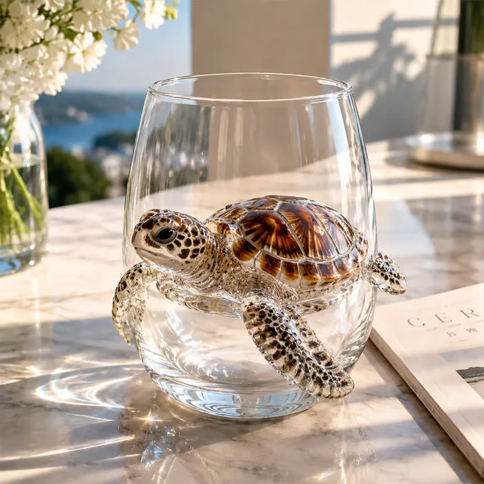 ⚡Artisanal Blue Ringed Octopus Glassware