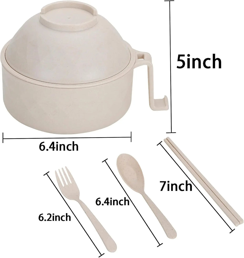 🍜 All-in-One Microwave Noodle Bowl Set
