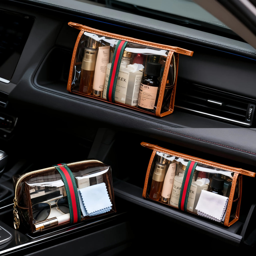 💕Hot sale 49% OFF💖✨ 3PCS New Retro Vintage Vanity Bag, Large Capacity Makeup Organizer for Women