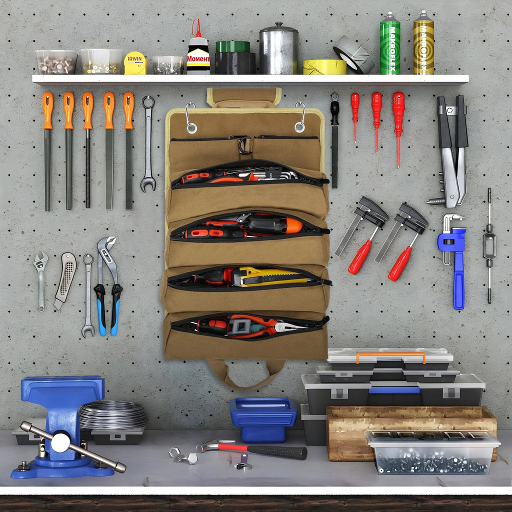 🎁Hot Sale Promotion 49% OFF🔥Premium Roll Up Tool Bag🛠️