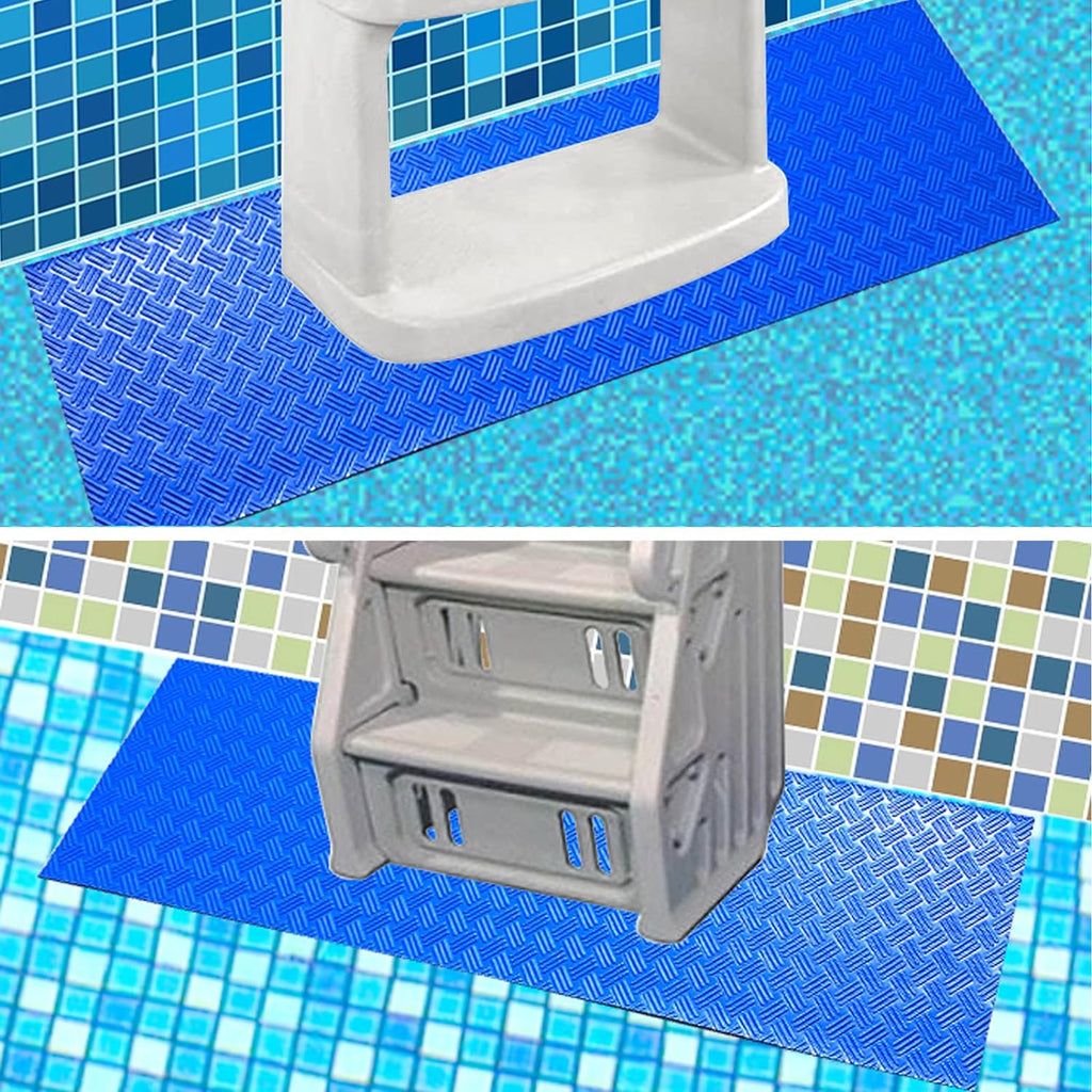 Swimming Pool Ladder Mat,Swimming Pool Step Mat with Non-Slip Texture