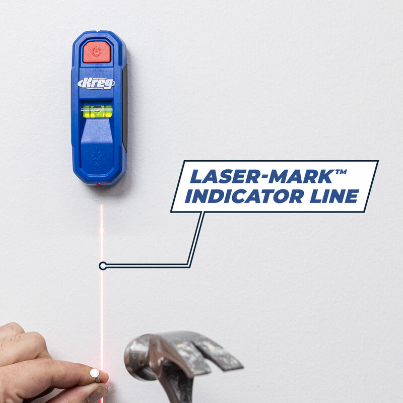 🔍Kreg Laser-Mark Stud Finder – No Missed Studs. No Extra Holes.