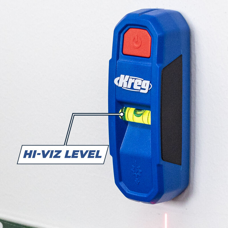 🔍Kreg Laser-Mark Stud Finder – No Missed Studs. No Extra Holes.