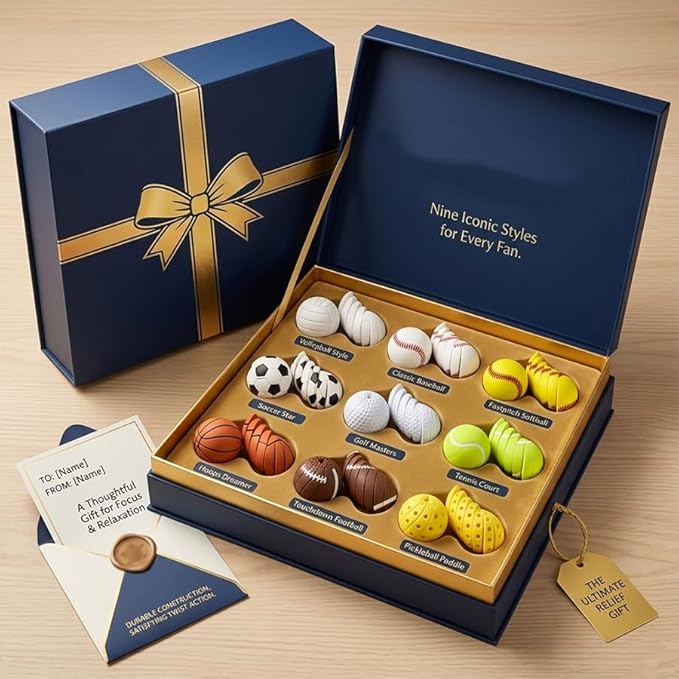 ⚾ Transforming Sports Ball Fidget Toy – Fun, Flexible & Addictive