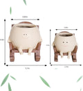 😊 Smiley Face Rocking Chair Planters Flower Pots for Plants