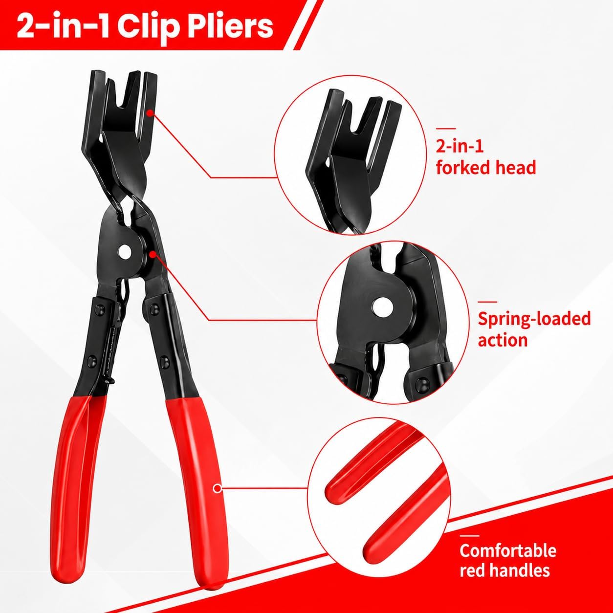 5PCS Automotive Electrical Disconnect Pliers Tool Set