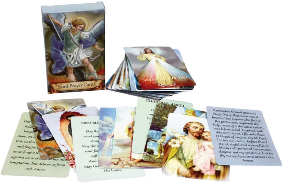 ✝️ Catholic Genuine Leather Holy Card Holder – Pocket Prayer Card Organizer with Snap Closure!!!