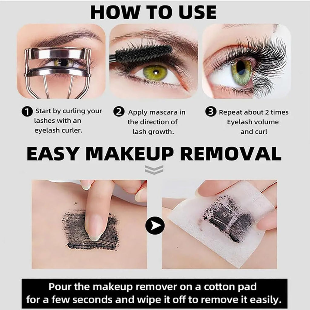 🔥BUY1 FREE 1🔥Waterproof & Sweatproof Lengthening & Curling Mascara