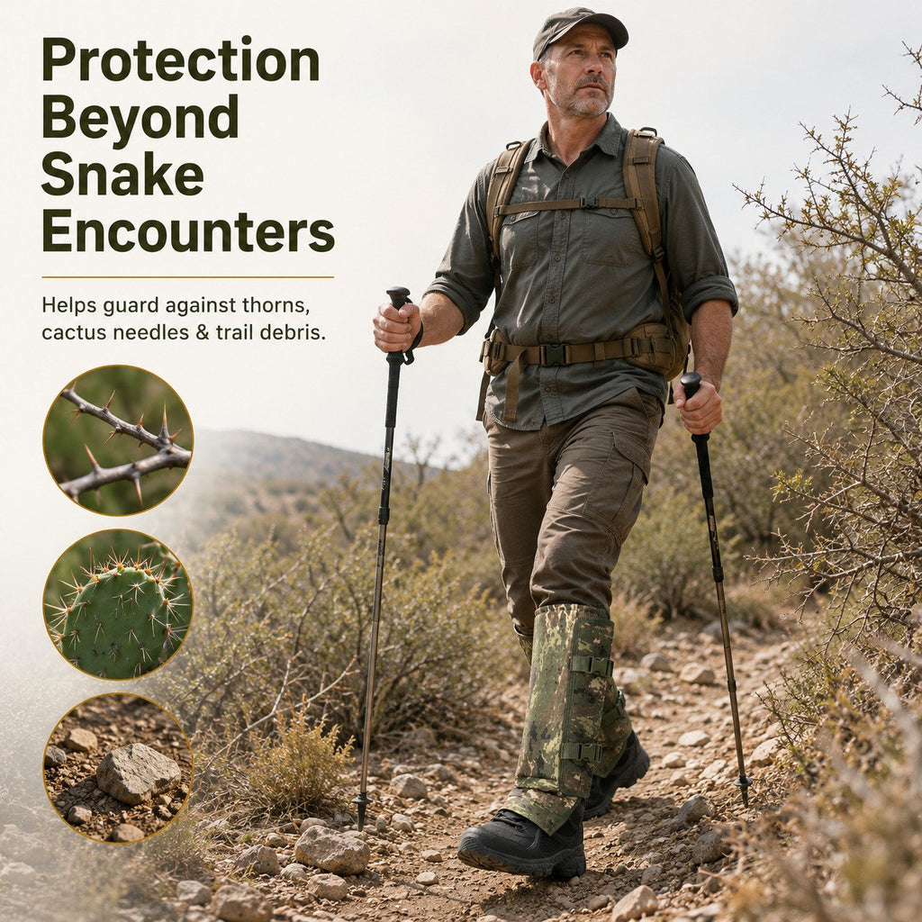 🔥Father's Day Limited Edition 🎁Snake bite protection leg warmers, Outdoor hunting leg protection against puncture wounds
