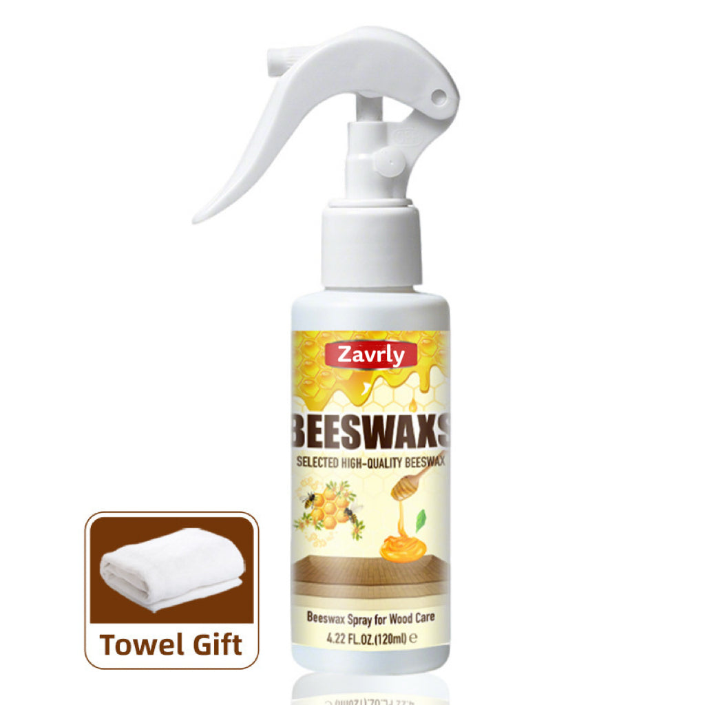 49% OFF This Week Promotions🎉🎉Beeswax Wood Polish Spray 120ml | Natural Shine & Protection for Furniture, Floors, Cabinets – Non-Greasy, Anti-Dust Finish