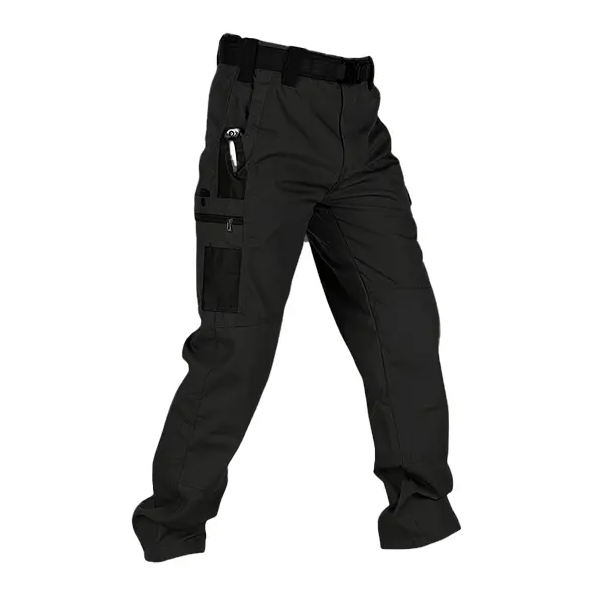 🔥LAST DAY 50% Men's - Waterproof Tactical Work Pants - Solid Color with Multi-Pockets for Outdoor Activities