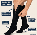 🏃‍♂️ Sports Zipper Socks – Comfort, Support & Easy On/Off