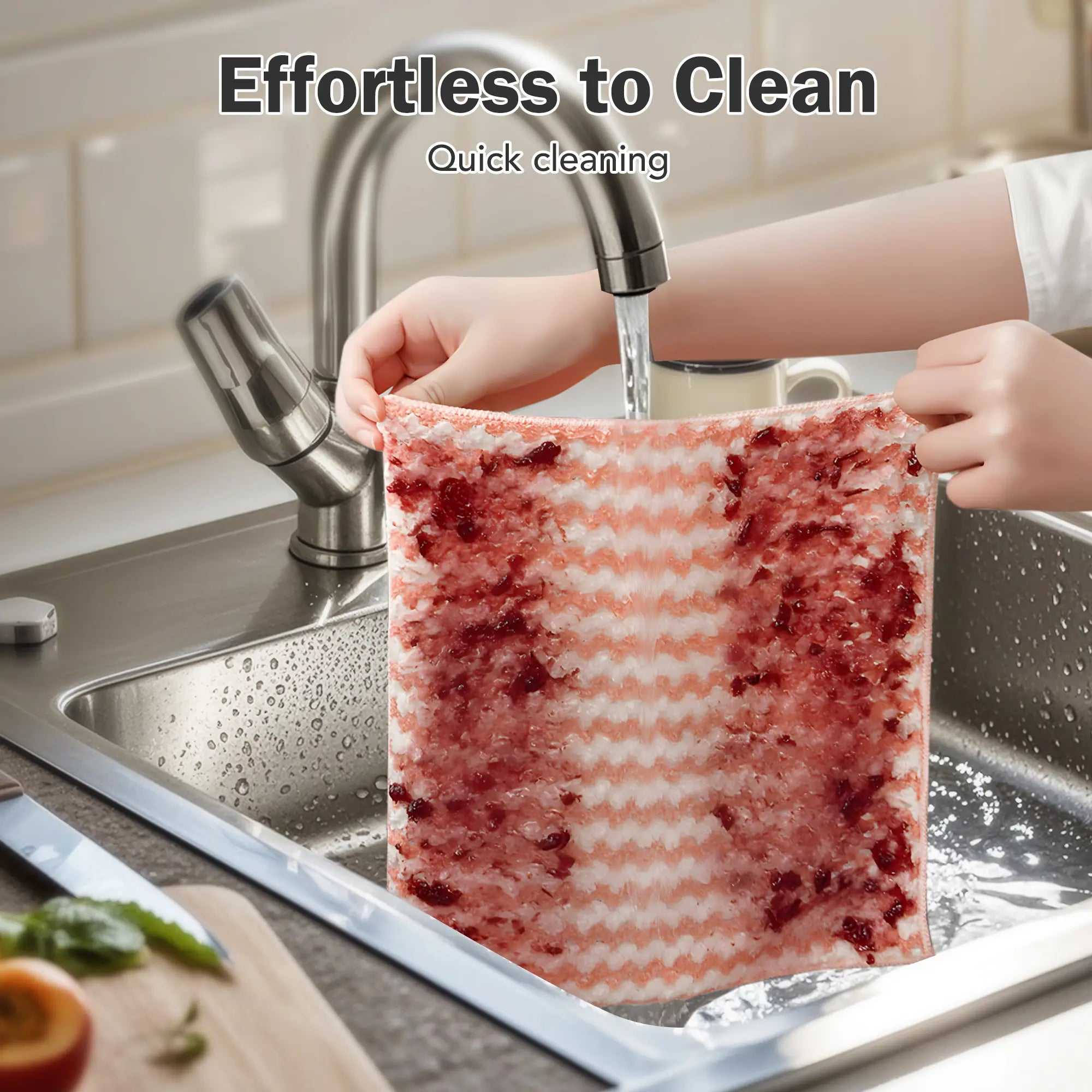 Assorted Microfiber Cleaning Cloths 【10 Counts】