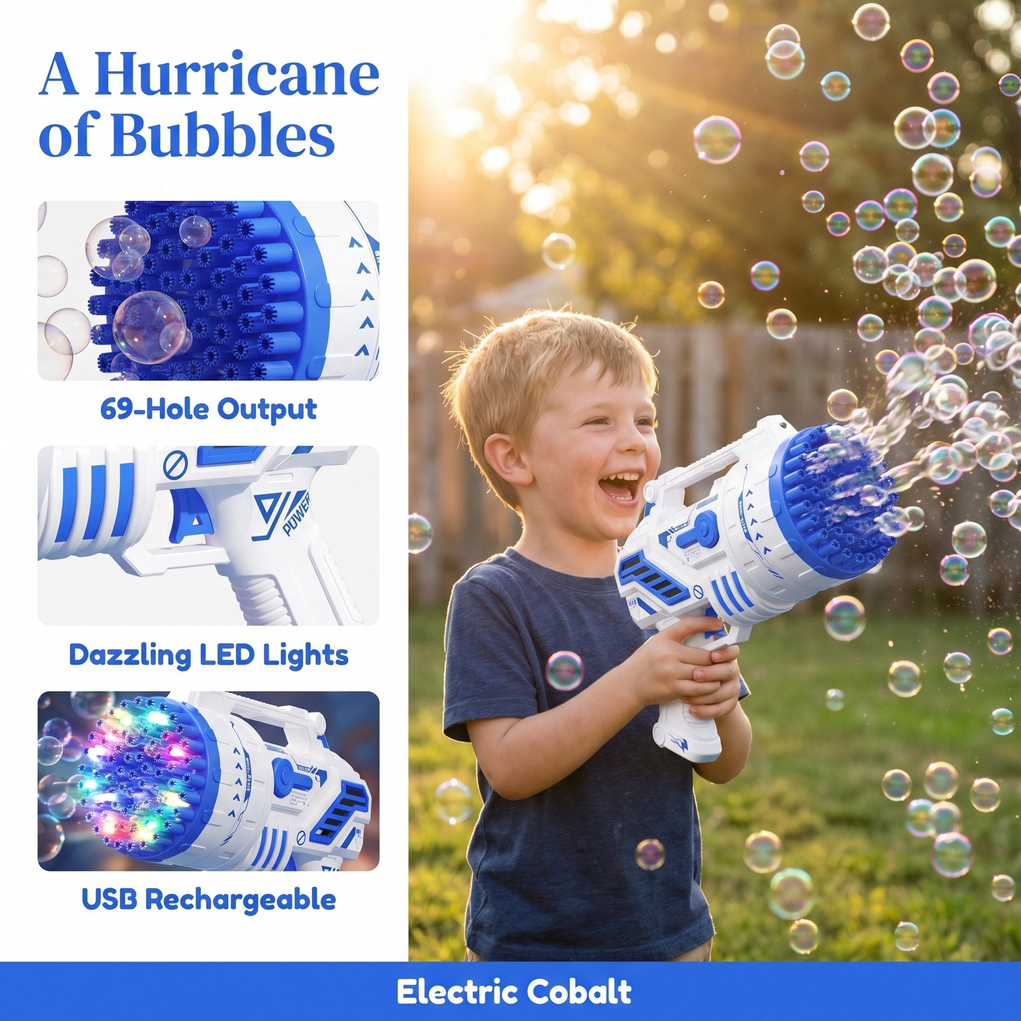 Kids' Bubble Machine – Festive Party Supply