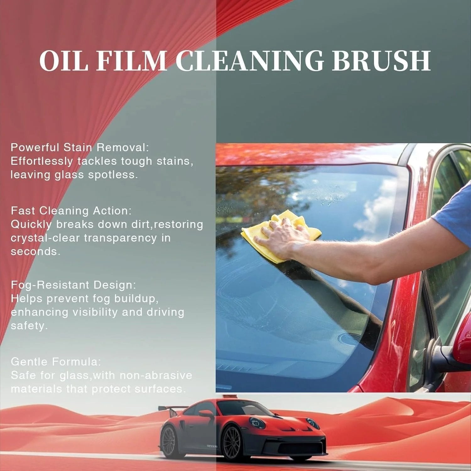 Pro 💦 Water Spot Eraser Gel ✨ – Streak-Free Glass 🪟 & Surface Cleaner 🚗 for Crystal-Clear Shine 🌟