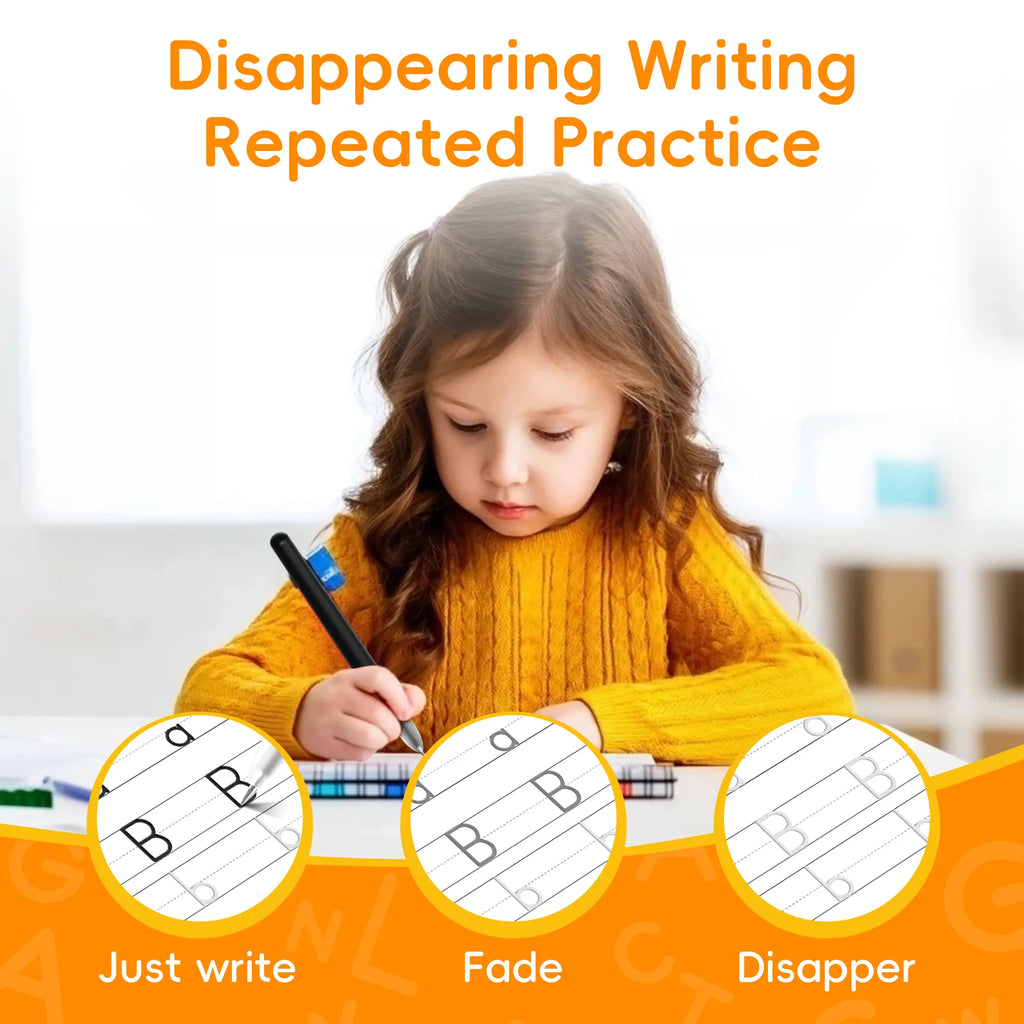🔥Kids Reusable Groove Handwriting Practice Books 6 Pack
