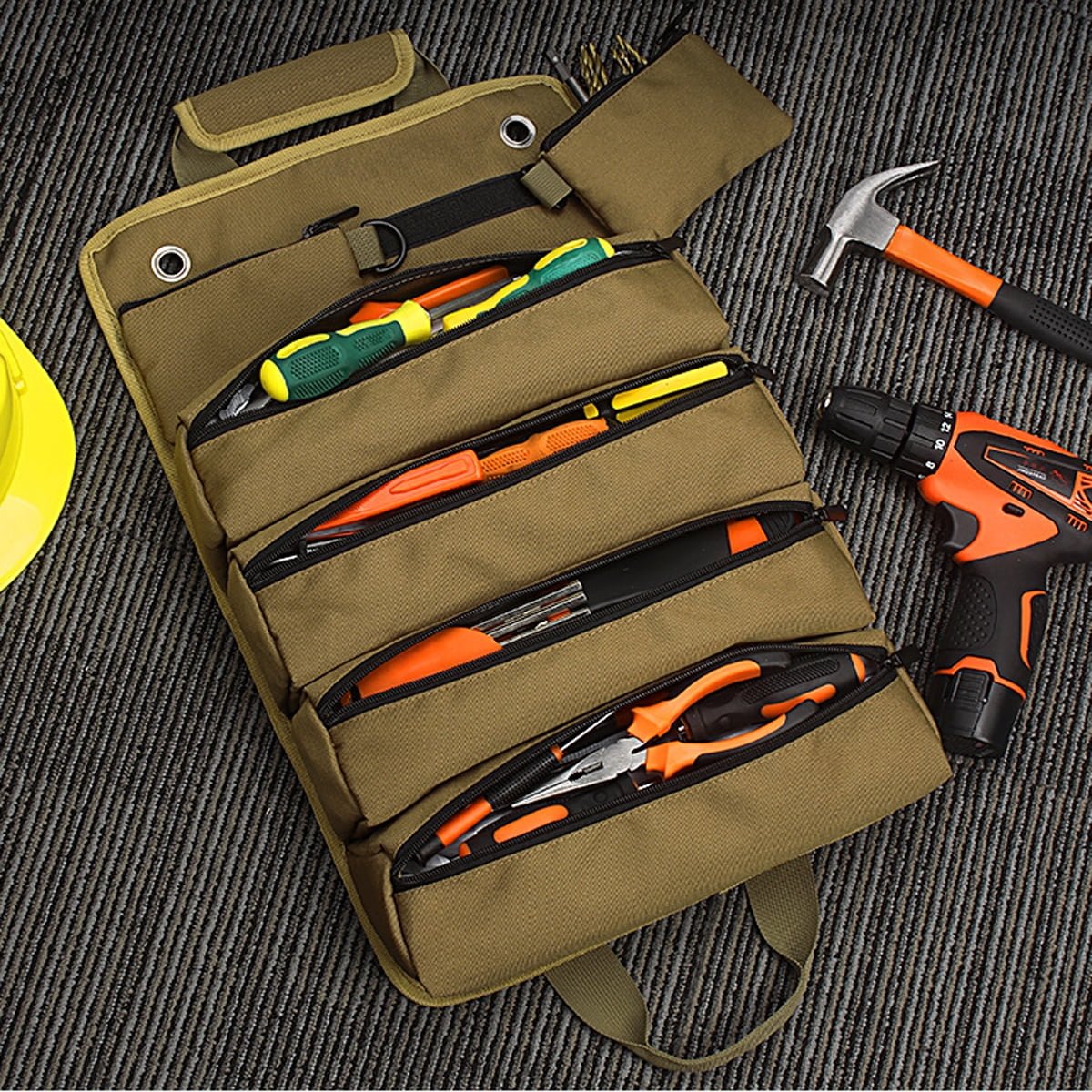 🎁Hot Sale Promotion 49% OFF🔥Premium Roll Up Tool Bag🛠️