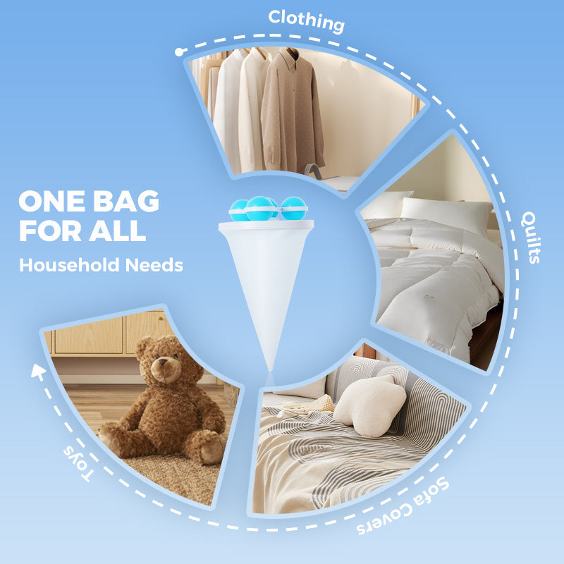 🥳2026 HOT SALE🥳💞50K+ SOLD!🧺🧼Floating Lint Mesh Bag – Catches hair & lint, reusable, protects washing machine & drain. 🚿✨