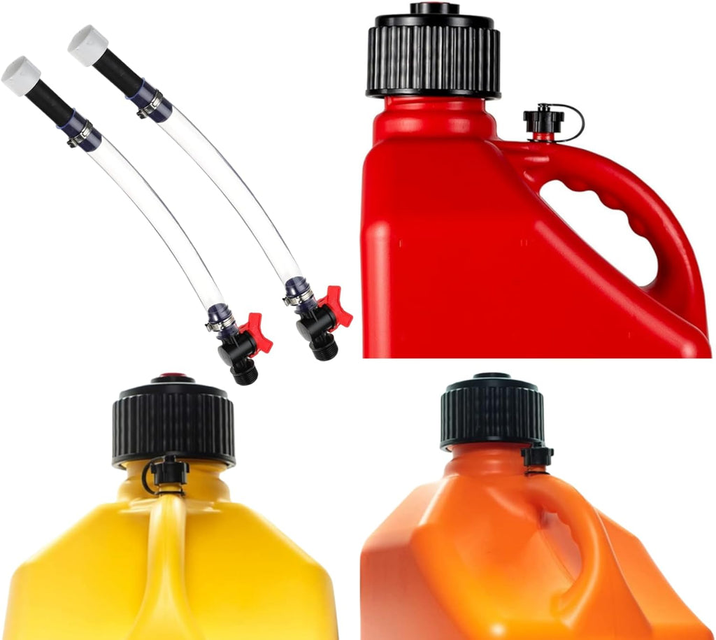 ⛽ High-Flow Trigger Fuel Hose: Spill-Proof Fast-Fill System