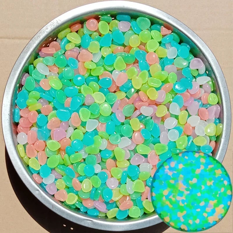 🏆Flash Sale⚡ 50K+ SOLD! Almost Gone-💥Glow In The Dark Rocks - Illuminate Your Outdoors with Enchanting Glow!