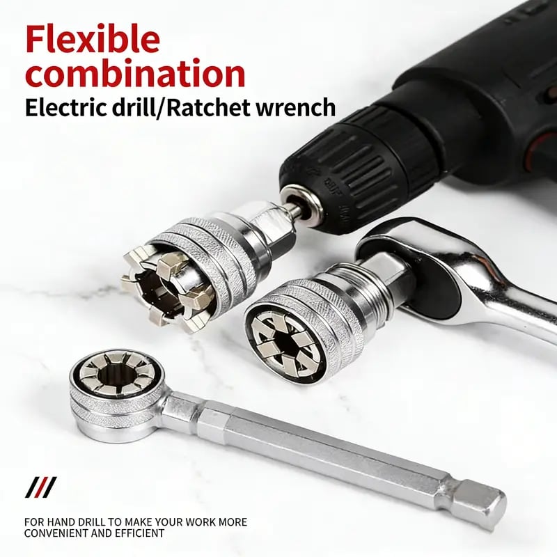 🔥Last Day Promotion 49% OFF🔥 - Adjustable Magic Sleeve + 3/8 Ring Connector