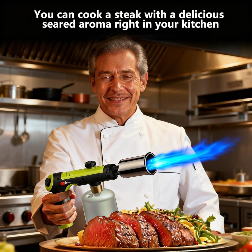 Heavy-Duty Propane Torch with Adjustable Flame