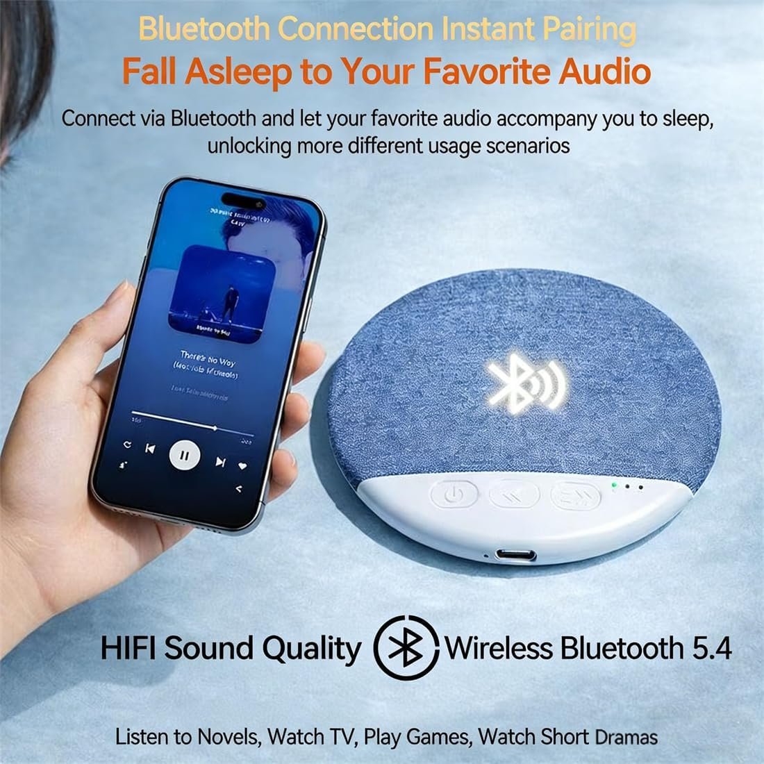 Pillow Speaker for Sleeping