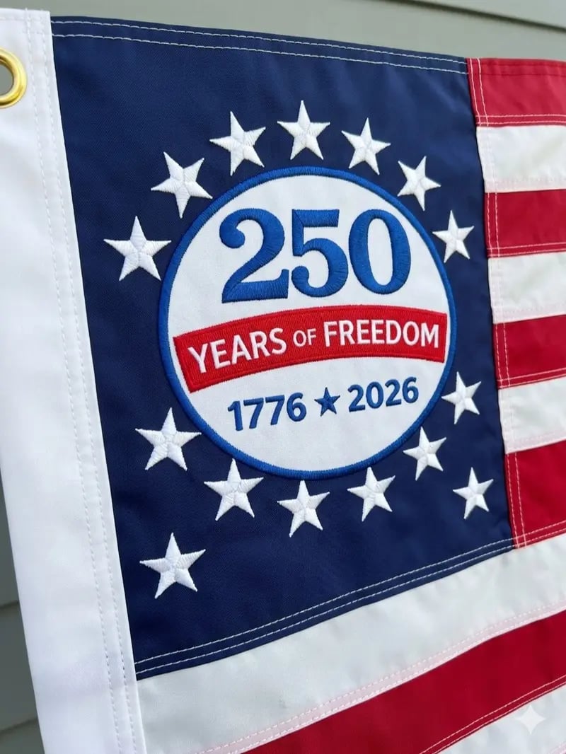 🔥Last Day 50% OFF - 🇺🇸✨ 250th Anniversary Commemorative USA Flag (1776–2026)