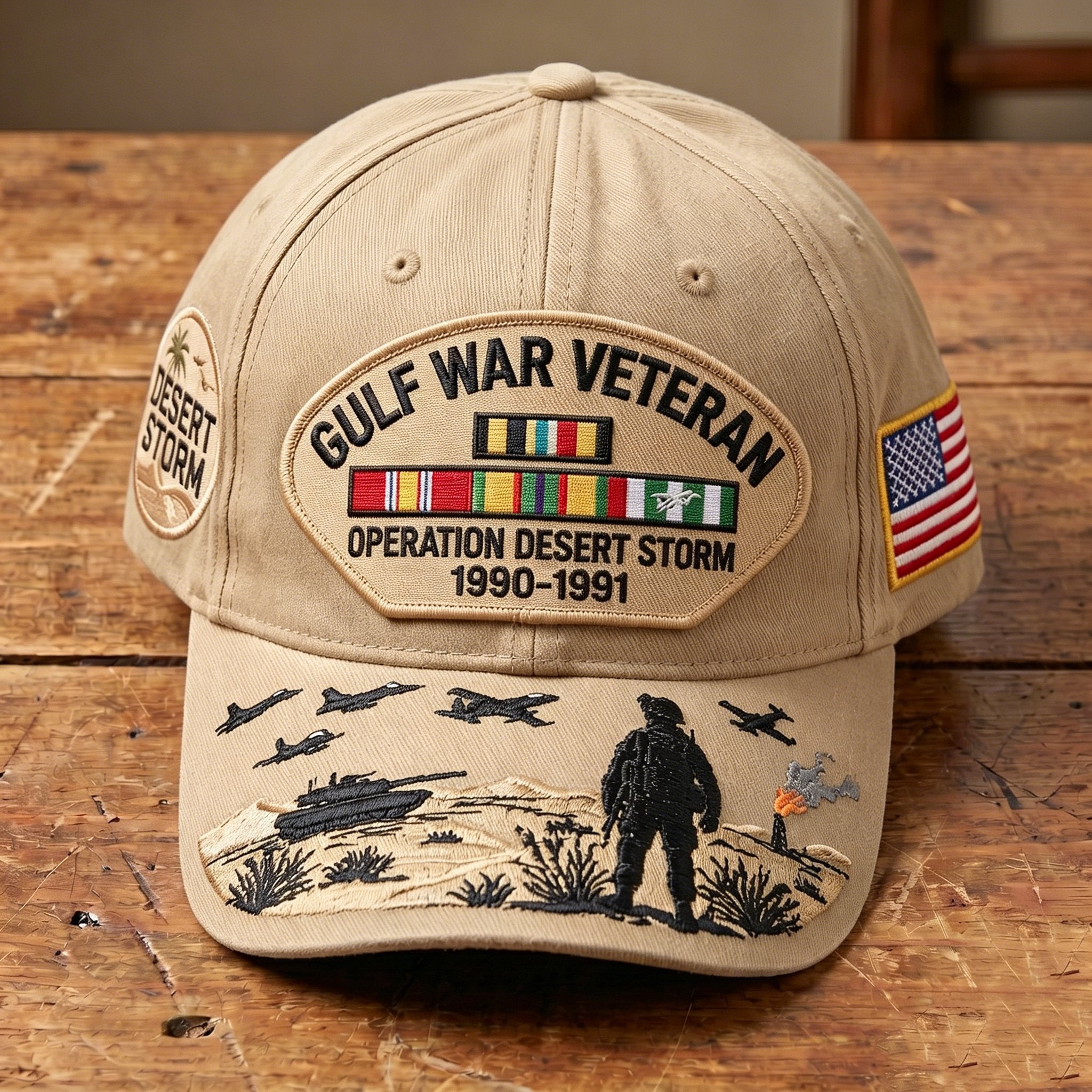 🇺🇸 Last Day Promo: 70% OFF 🎖️ - Gulf War Veteran Tribute Cap