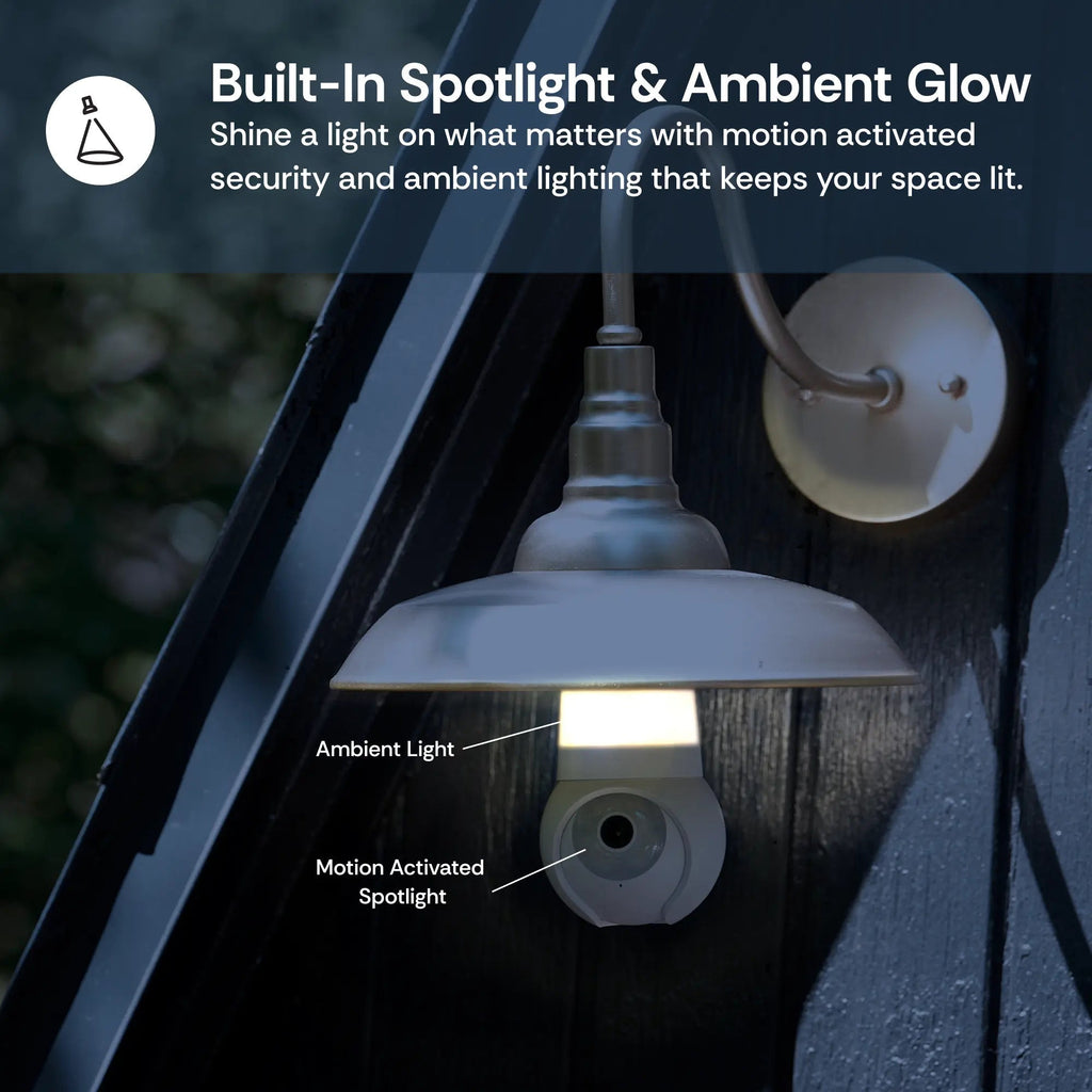 📹Luna Light Cam V3 – Smart Security Camera with Color Night Vision