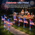 💕8-in-1 American Flag Solar Lights