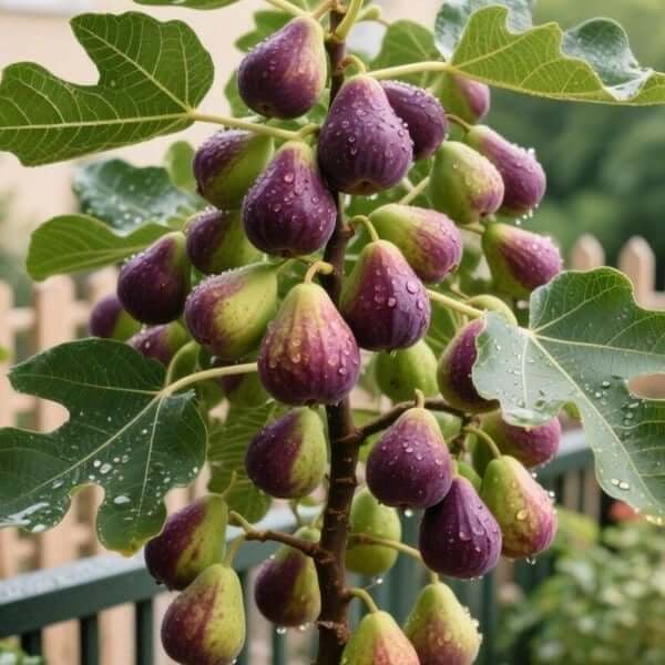🏆65K+ SOLD! 🌱99% Germination🌿Brown Turkey Fig Seeds – Easy To Grow On Your Patio And Balcony At Home