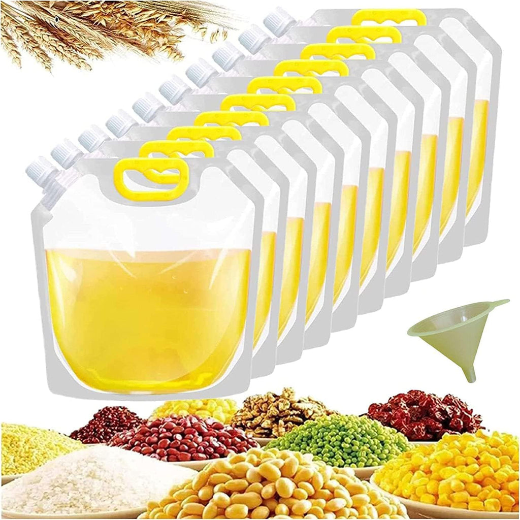🌾Reusable Airtight Grain Storage Bags | Keep Your Food Fresh & Pantry Neat🔒