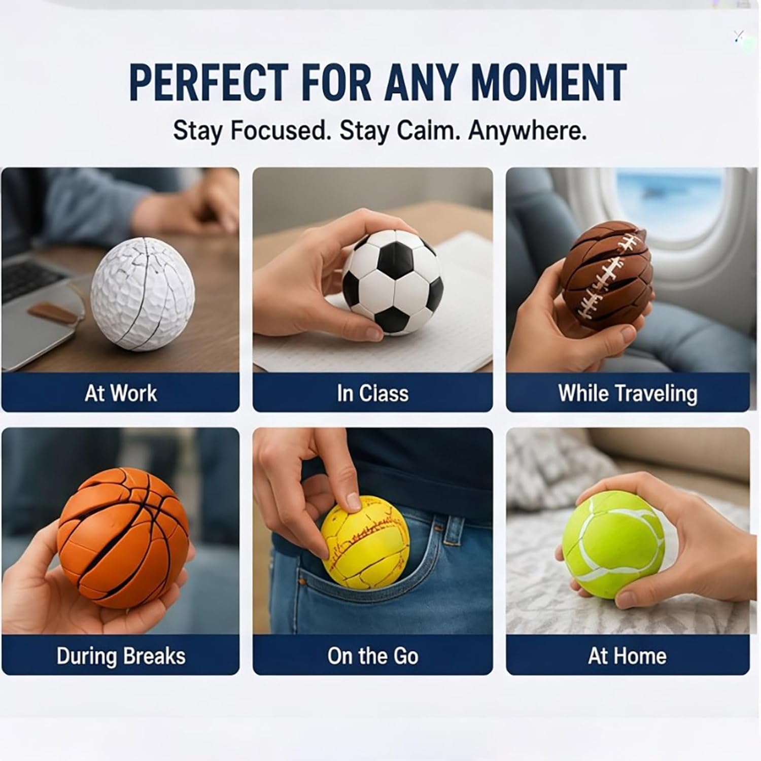 ⚾ Transforming Sports Ball Fidget Toy – Fun, Flexible & Addictive